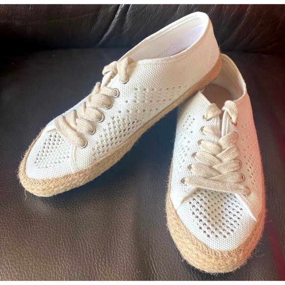 Emu Australia Agonis Mac‎ ever natural ivory espadrille sneaker size 8 womens - Picture 4 of 8